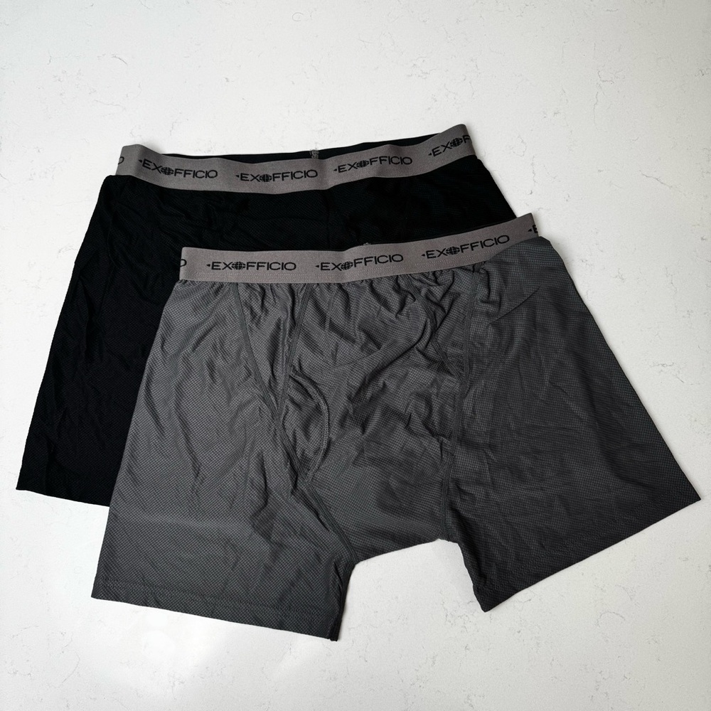 Exofficio Black and Gray Men's Underwear